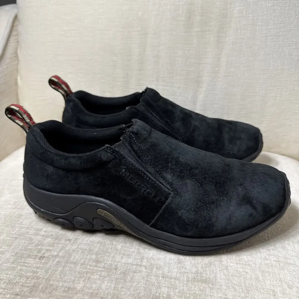 Men’s MERRELL Jungle Moc Slip On Shoes Black U.S Size 11 W Gorpcore Hiking